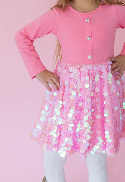 Jolie Confetti Dress Set￼ - Pretty in Pink