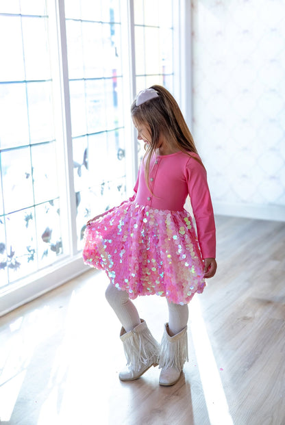 Jolie Confetti Dress Set￼ - Pretty in Pink