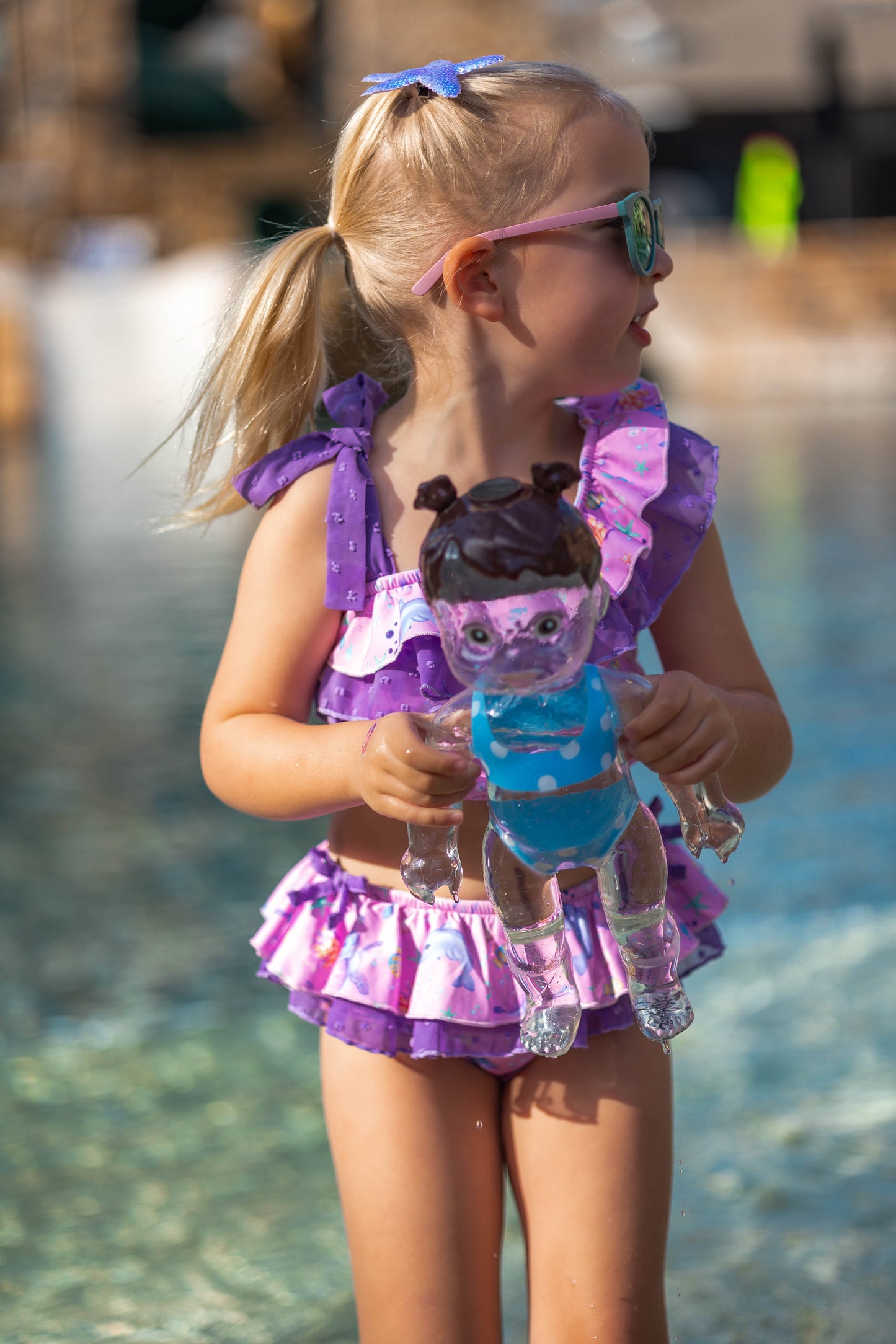 Ruffle Tankini Set - Under The Sea