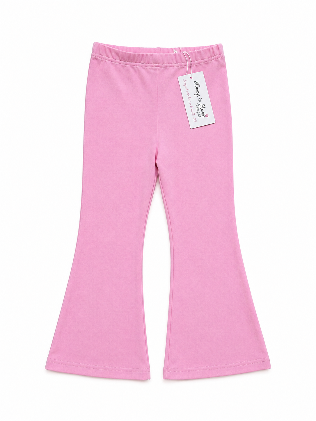 Girls Solid Flare Leggings