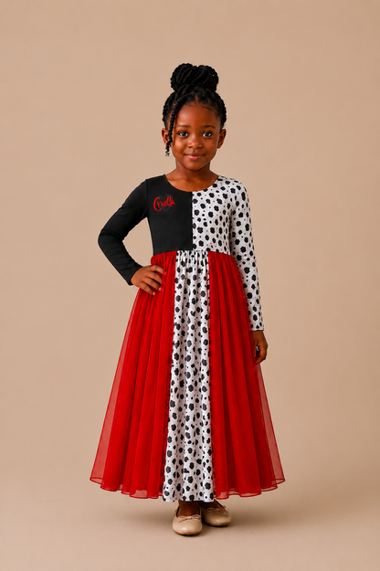 Princess Maxi Gown - Devious and Spotted