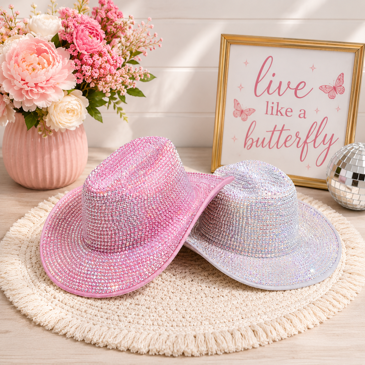 Youth Rhinestone Cowgirl Hat