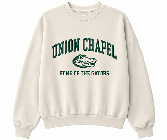 Home of the Gators  Relaxed Embroidered Crewneck Sweatshirt