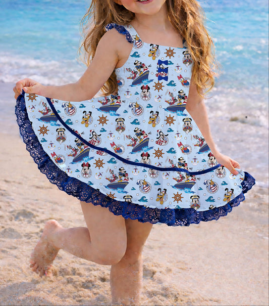 Evelyn Tunic Set - Sail Away