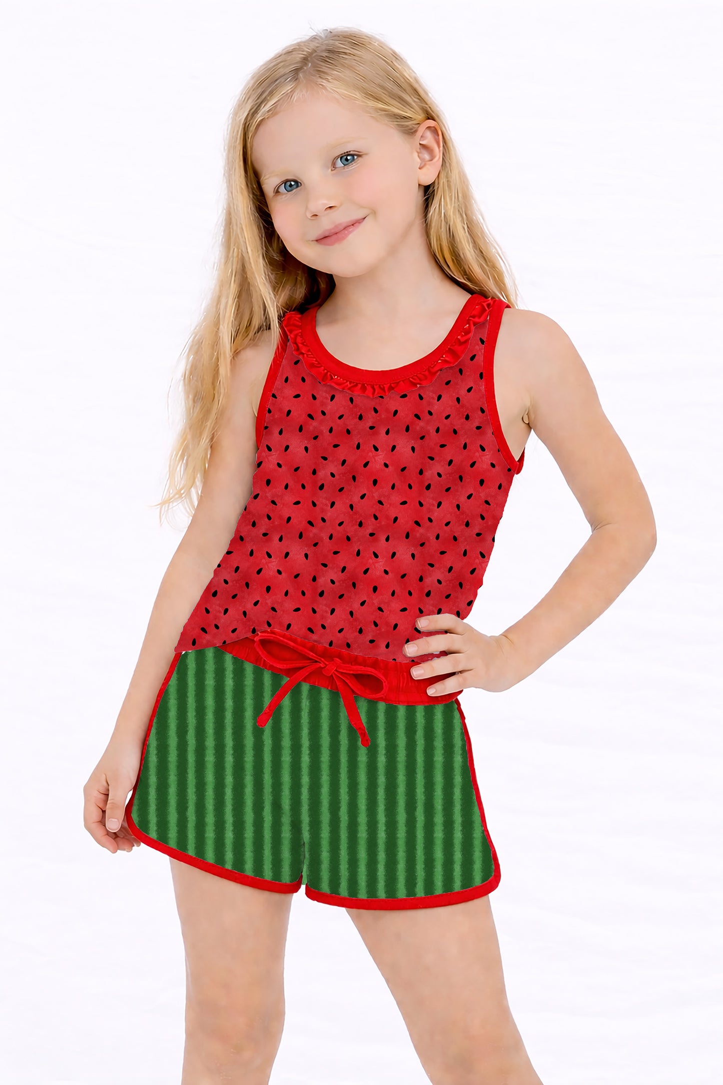 Ruffle Tank Play Set - One in a Melon