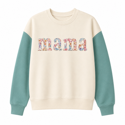 Mama Sweatshirt - Vintage Fall Floral