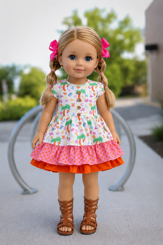 DOLL DRESS - Boom Chicka Boom
