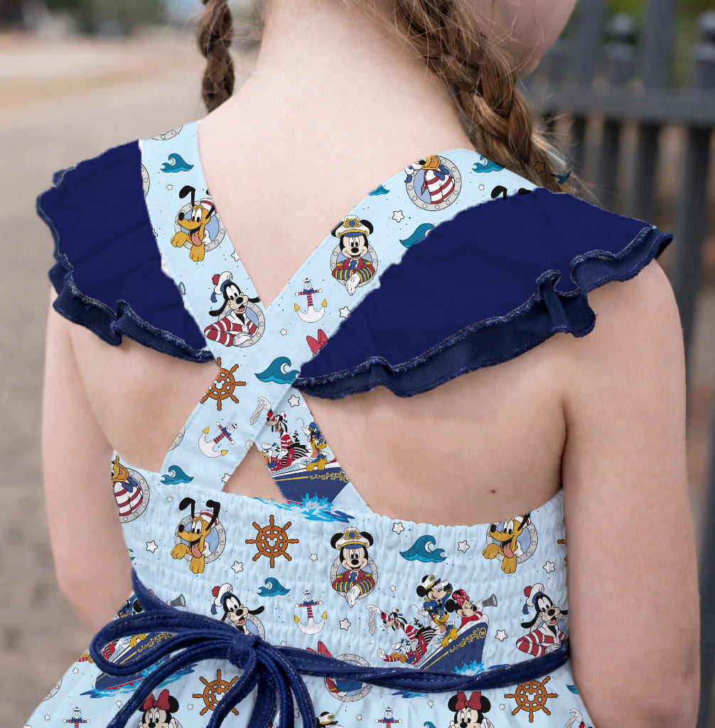 Evelyn Tunic Set - Sail Away