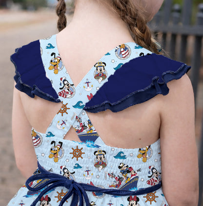 Evelyn Tunic Set - Sail Away