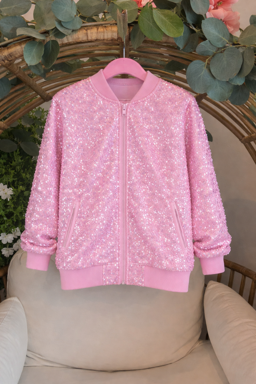 Luxe Velvet Sequin Jacket - pre-order