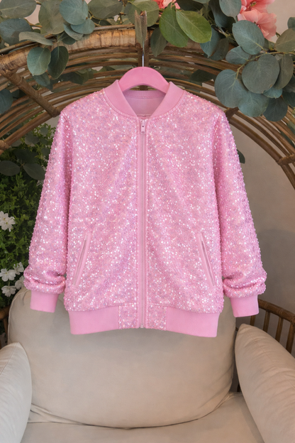 Luxe Velvet Sequin Jacket - pre-order