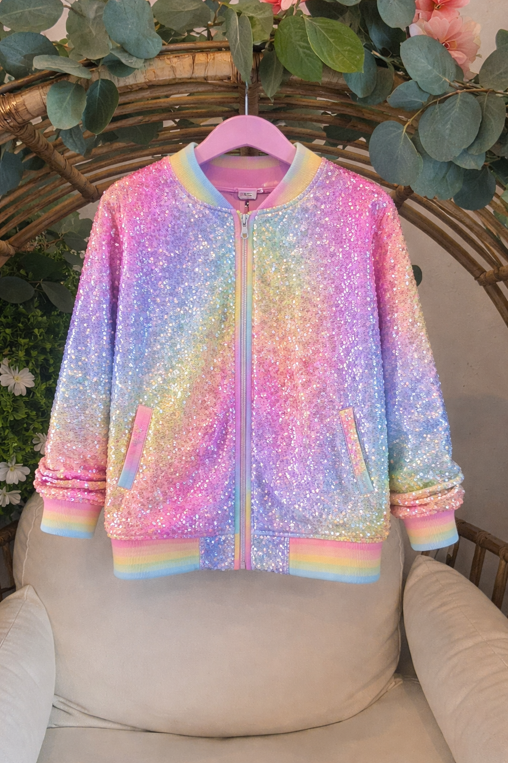 Luxe Velvet Sequin Jacket - pre-order