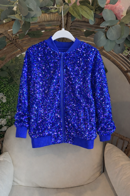 Luxe Velvet Sequin Jacket - pre-order