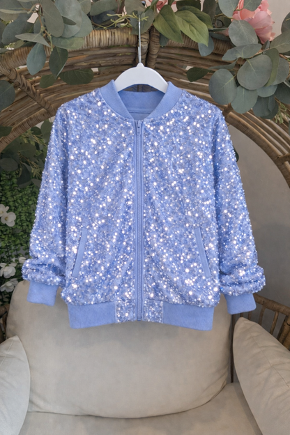 Luxe Velvet Sequin Jacket - pre-order