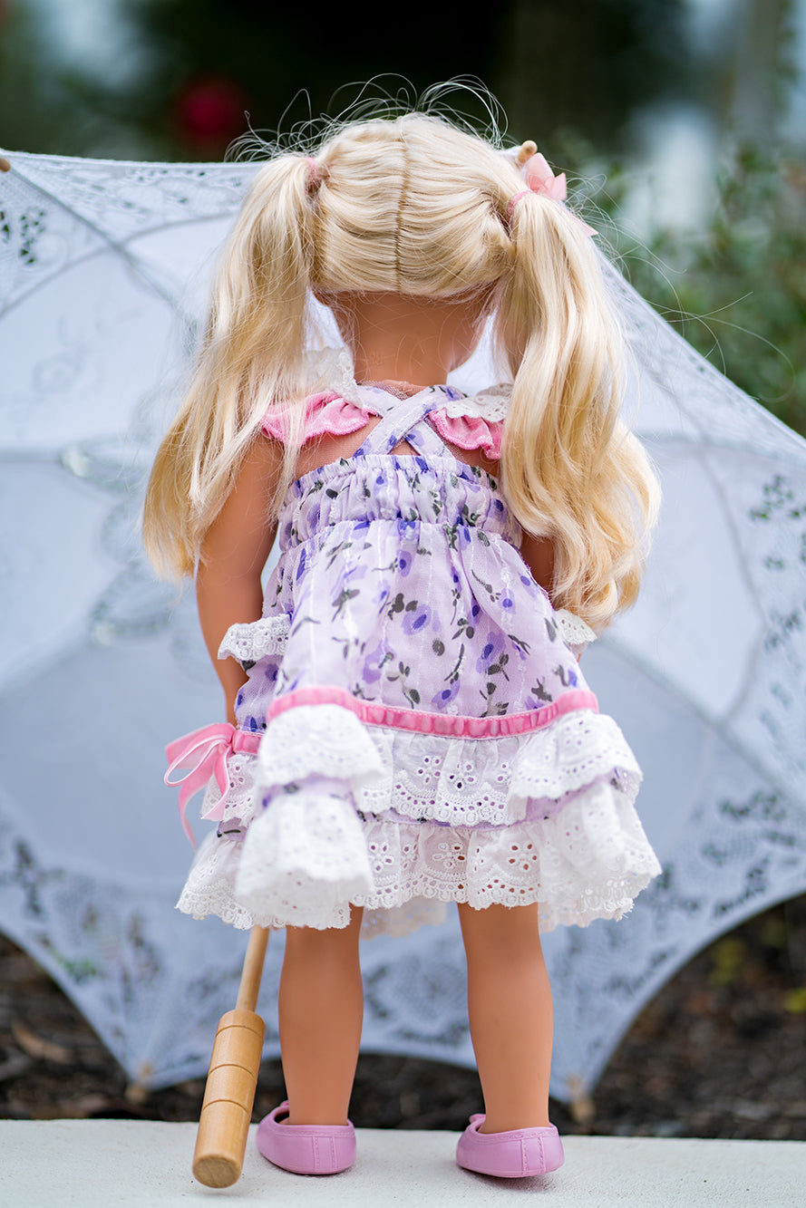 Pretty Petals - DOLL DRESS