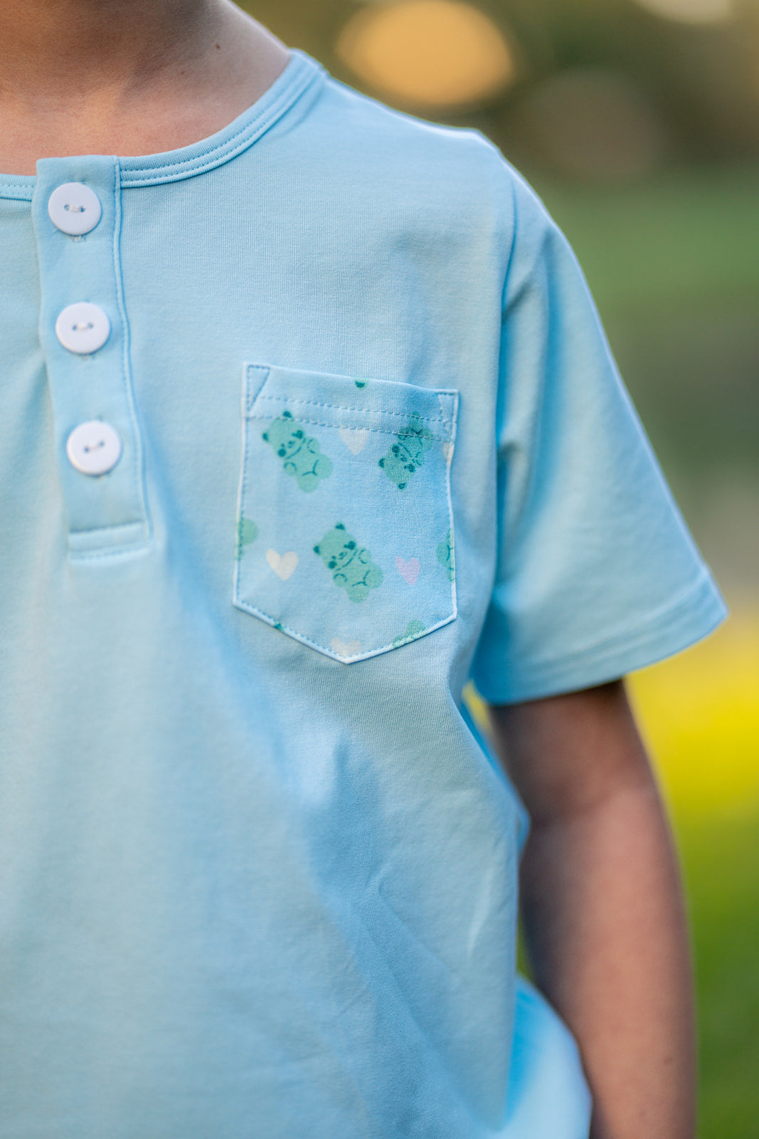 Boys Henley - Gummy Bears