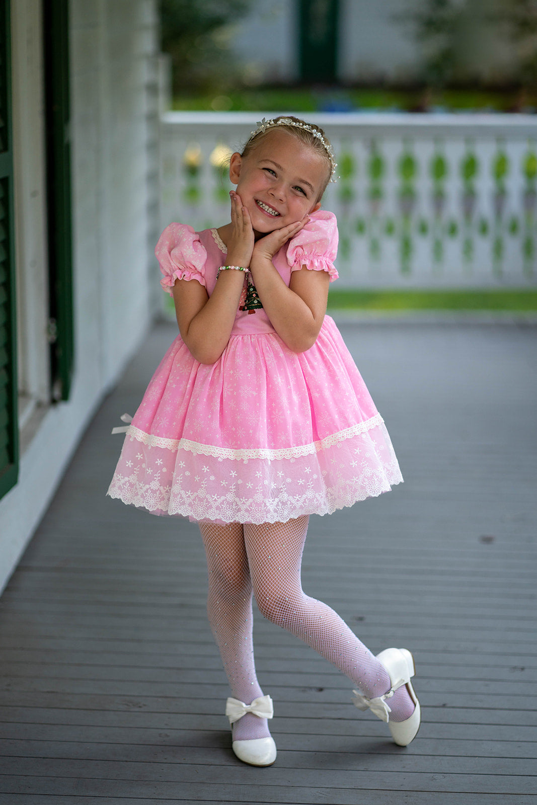 Dreaming of PINK Christmas Dress Set