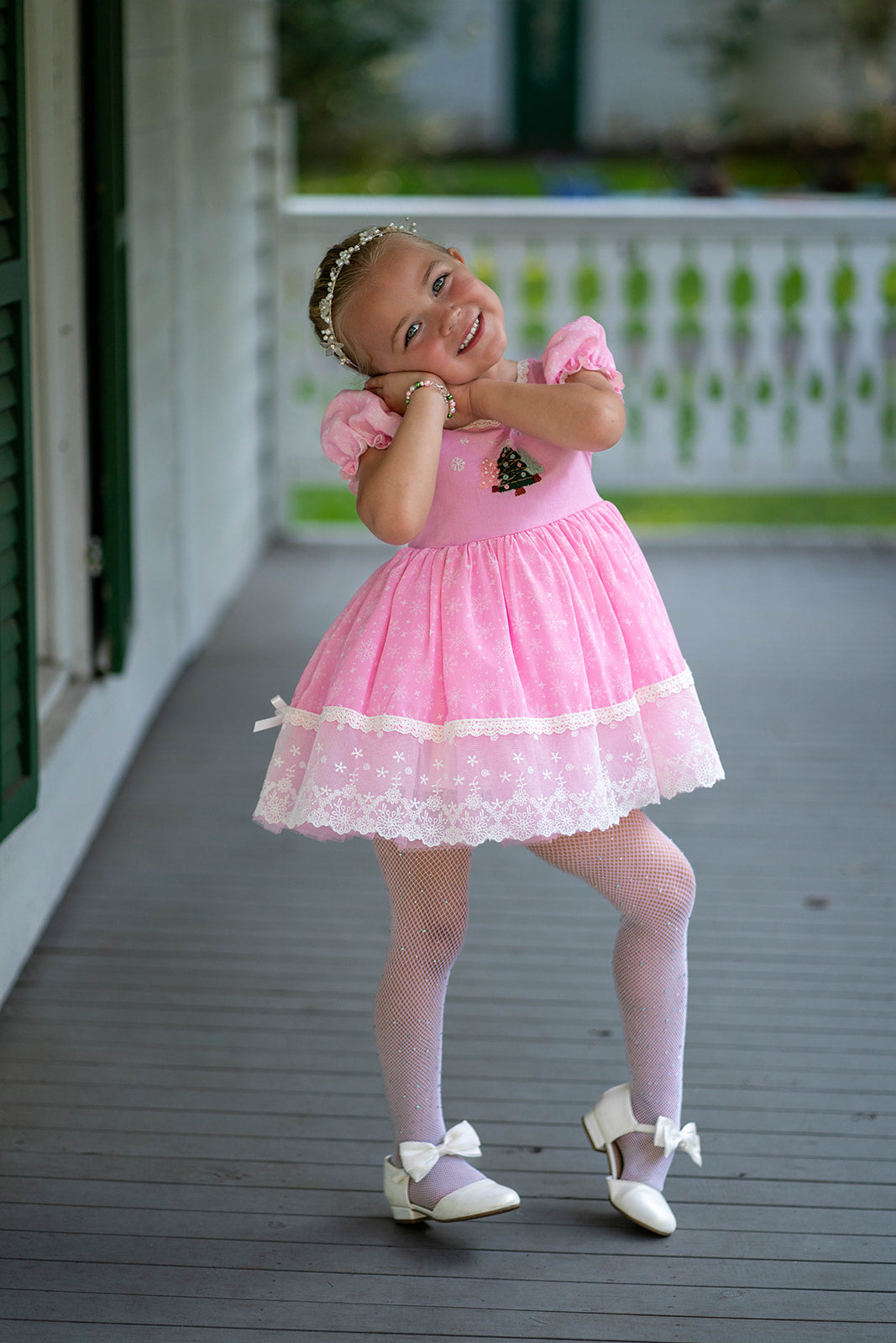 Dreaming of PINK Christmas Dress Set