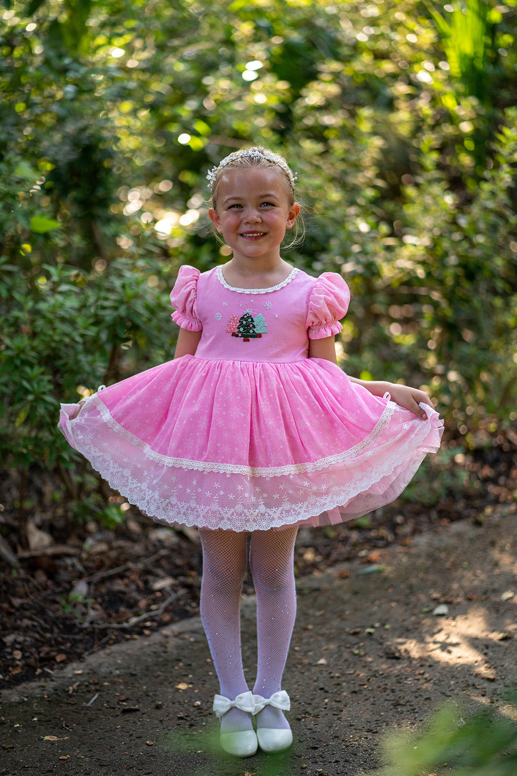 Dreaming of PINK Christmas Dress Set