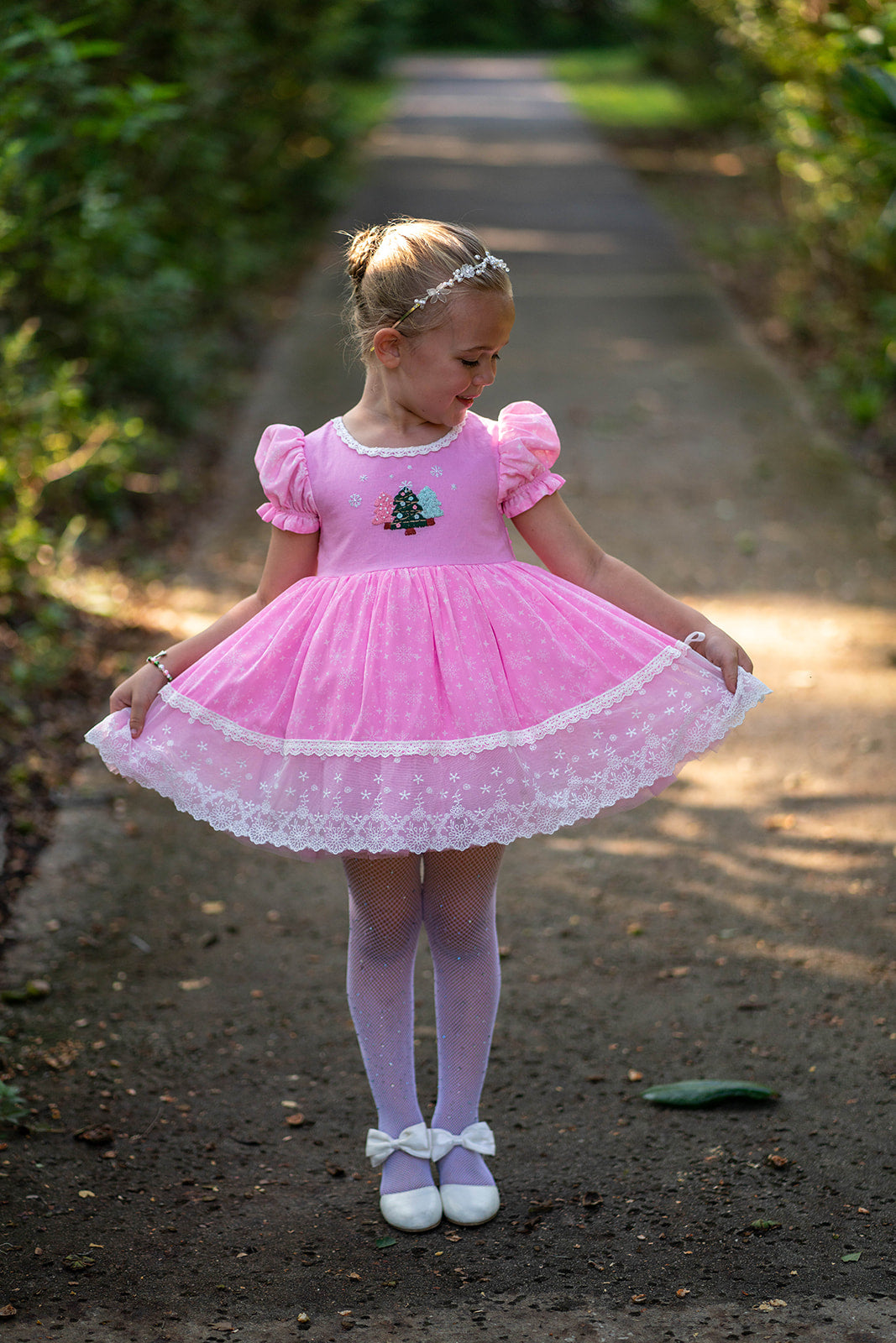 Dreaming of PINK Christmas Dress Set