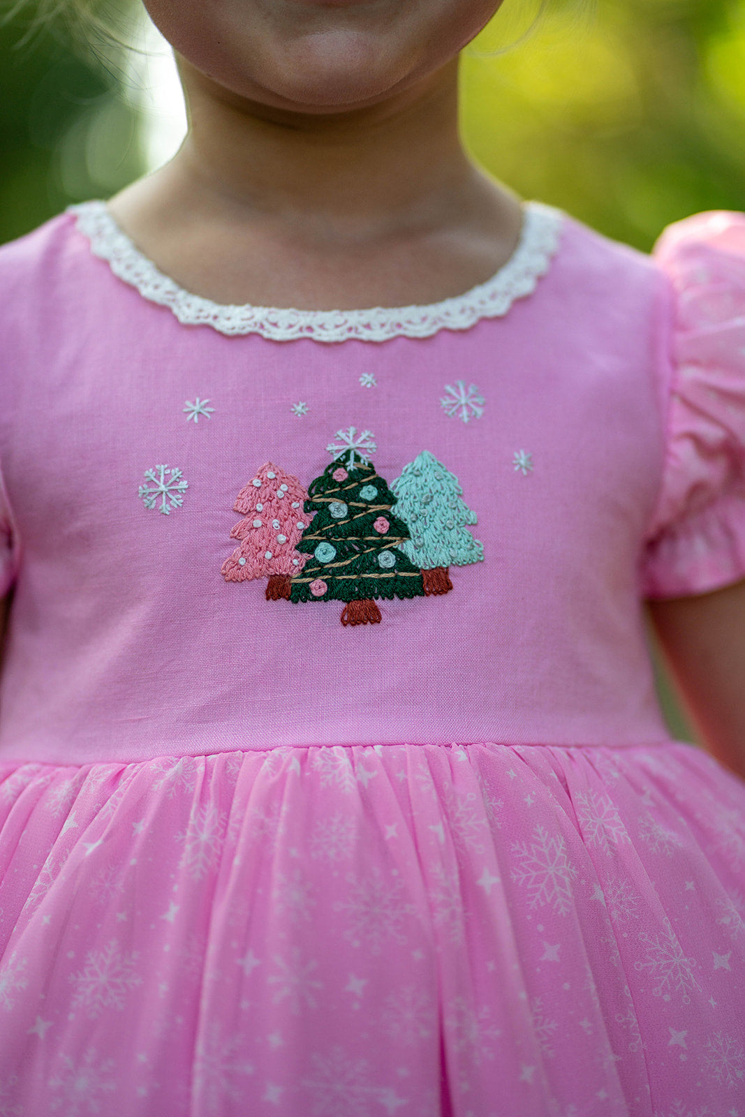 Dreaming of PINK Christmas Dress Set