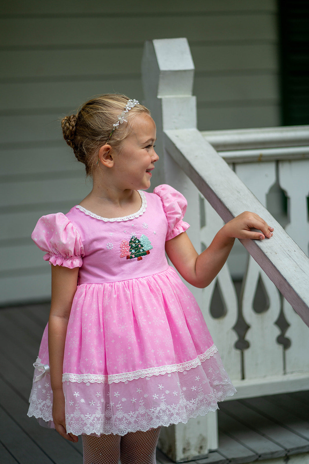 Dreaming of PINK Christmas Dress Set