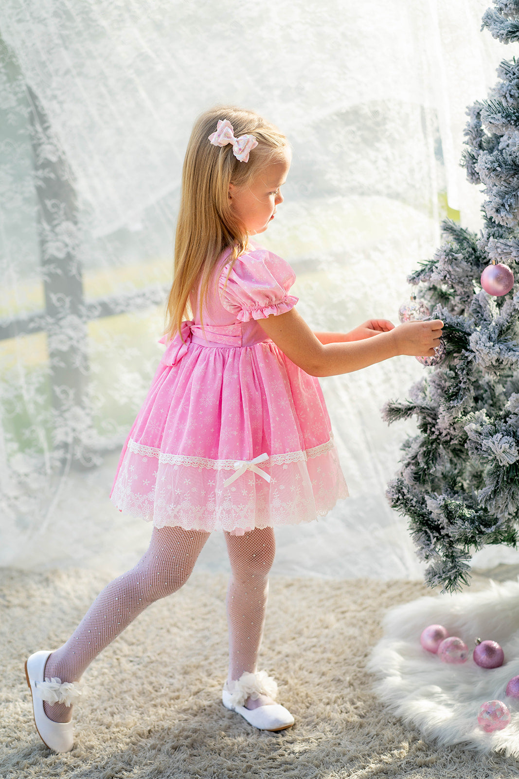 Dreaming of PINK Christmas Dress Set