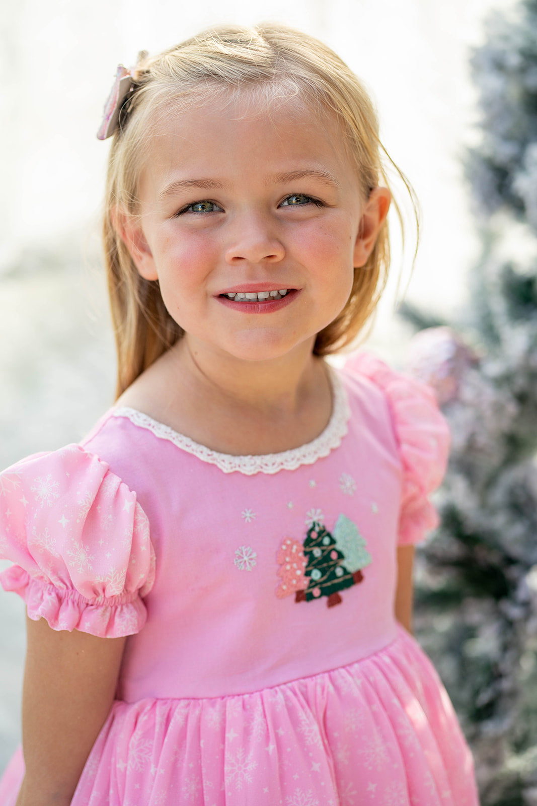 Dreaming of PINK Christmas Dress Set