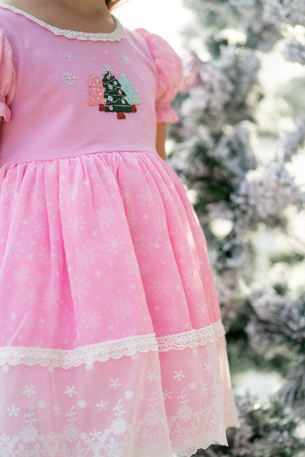 Dreaming of PINK Christmas Dress Set