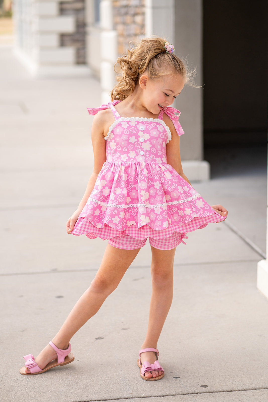 Summer Belle Scalloped Tunic Set - Barbie Belle