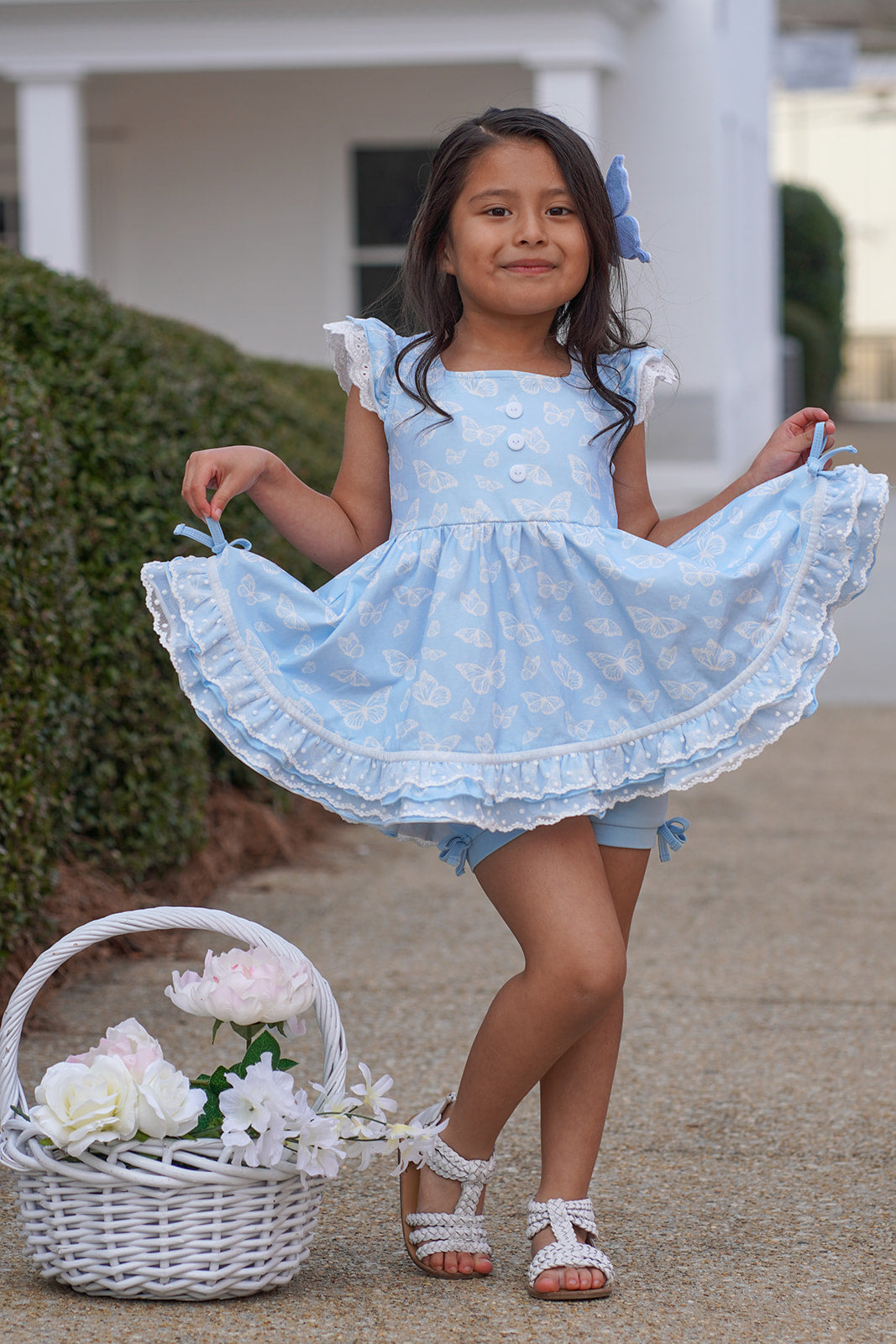 Riley Tunic Set - Butterfly Kisses