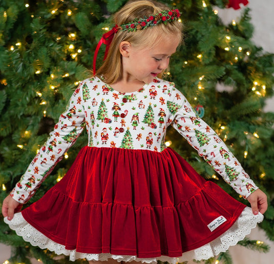 Jaylyn Twirl Dress Set - Santa's Workshop