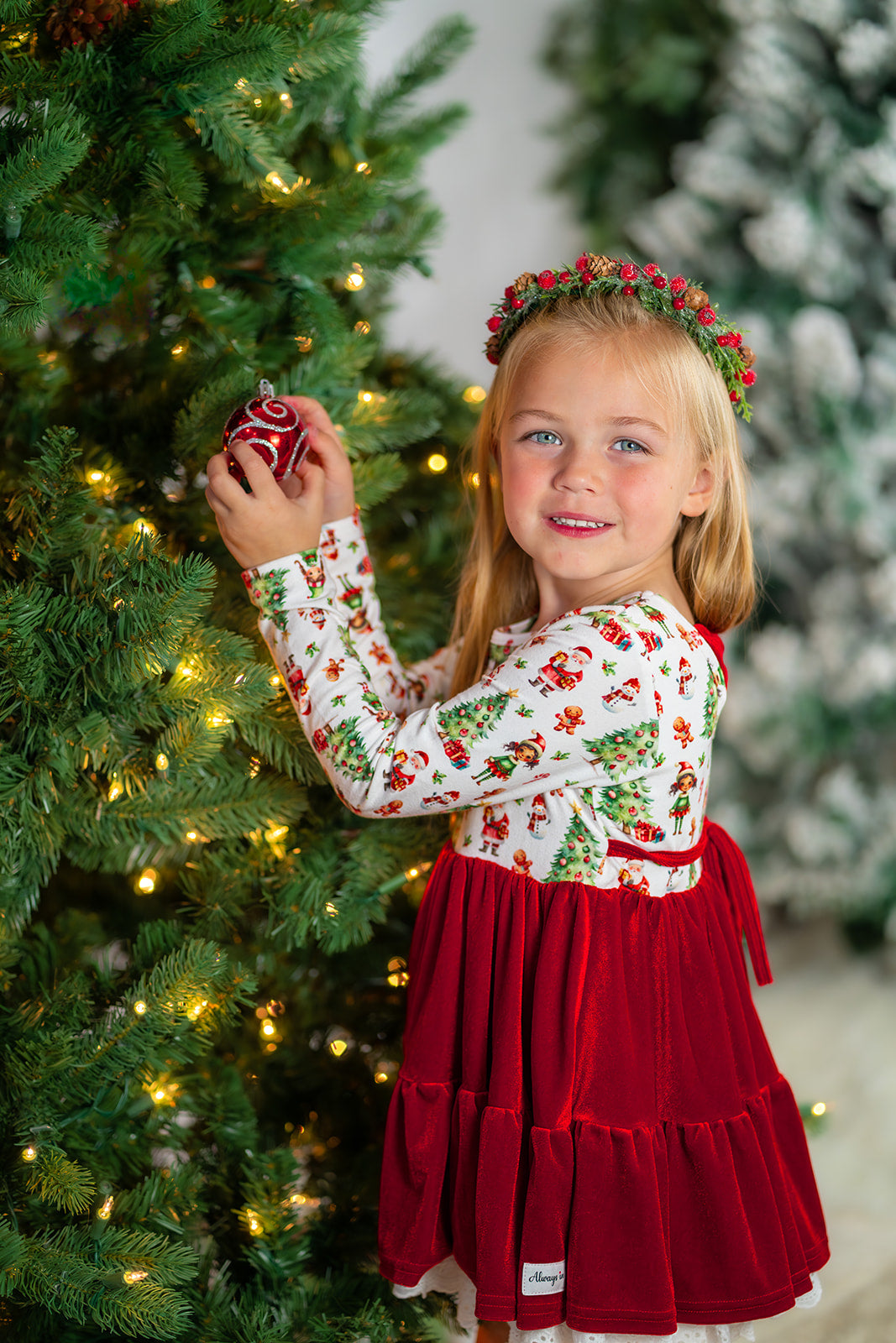 Jaylyn Twirl Dress Set - Santa's Workshop