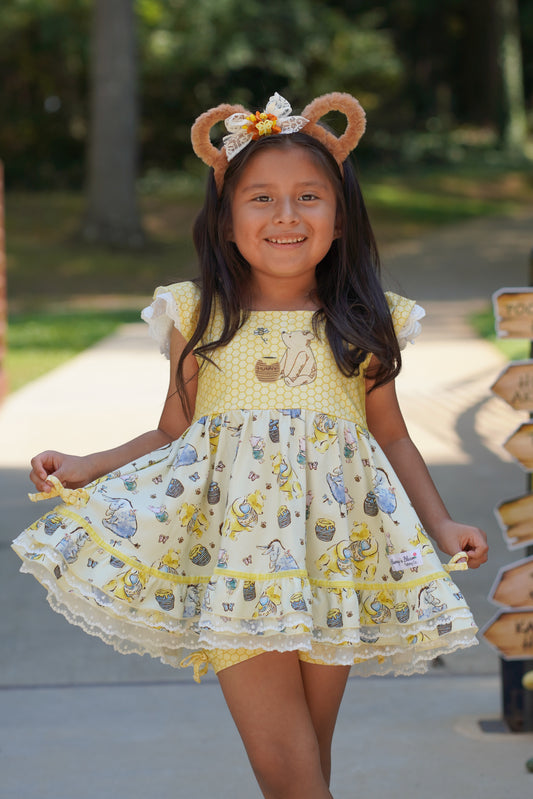Riley Tunic Set - Vintage Hunny Bear
