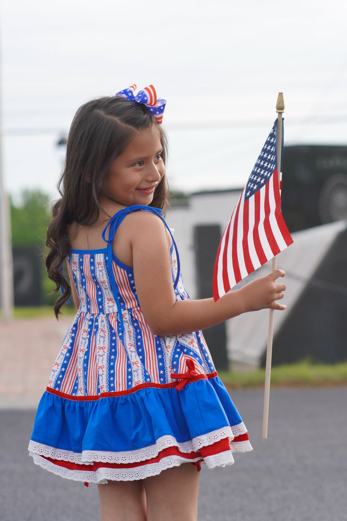 Summer Sophie Tunic Set - Little Miss Liberty