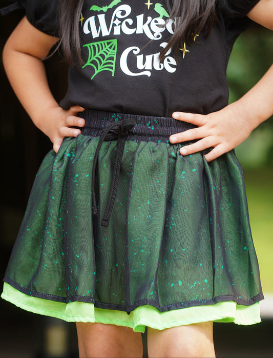 Girls Luxe Skort - defying Gravity