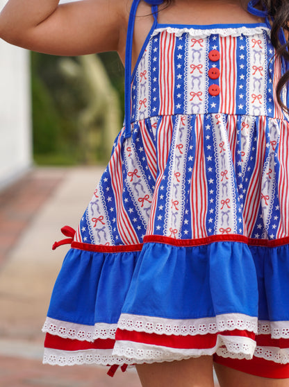 Summer Sophie Tunic Set - Little Miss Liberty