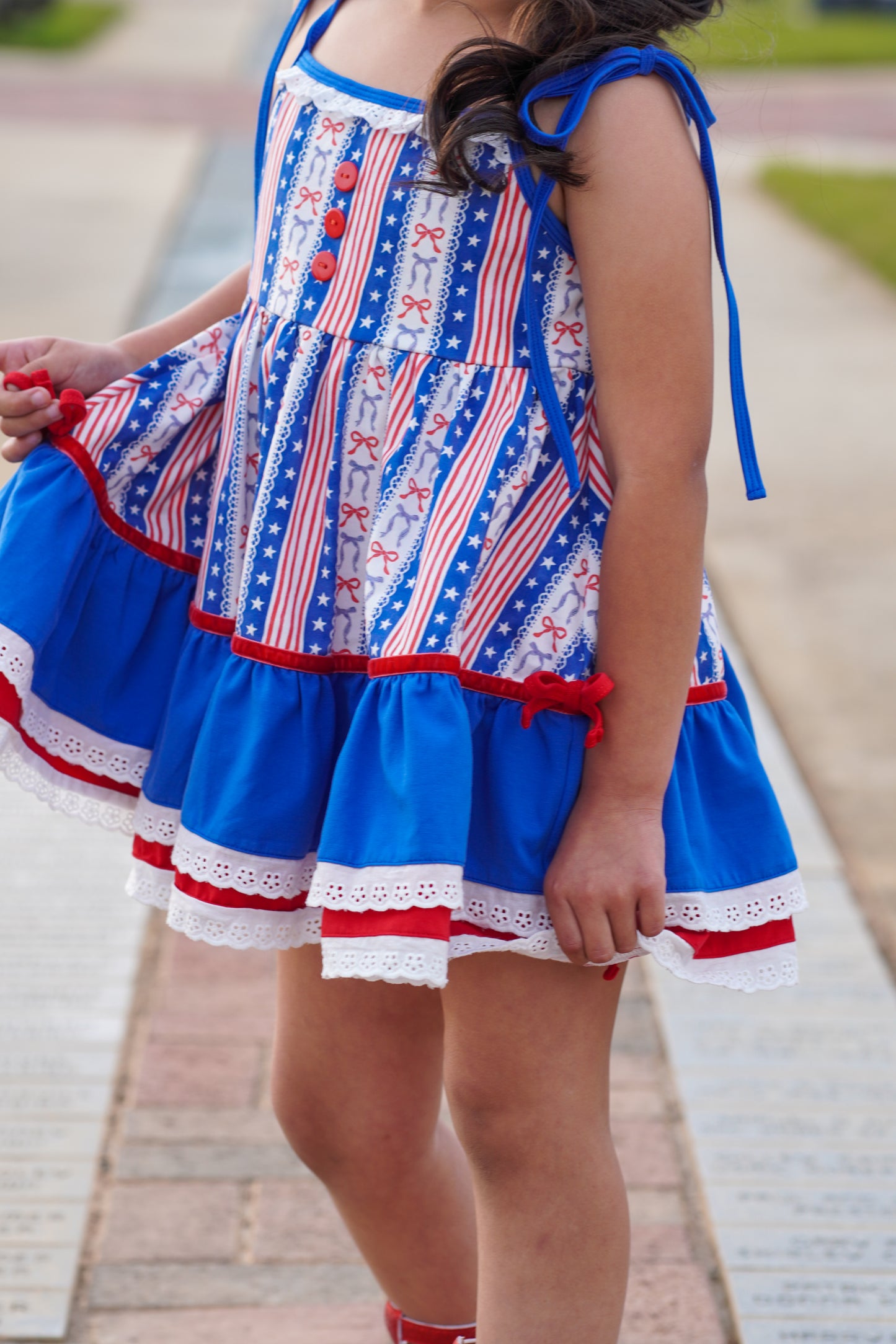 Summer Sophie Tunic Set - Little Miss Liberty