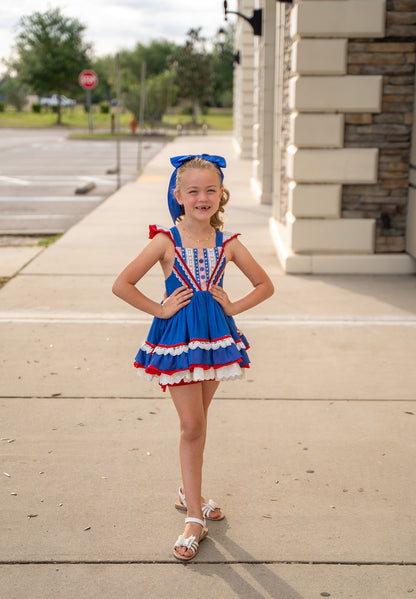 Evelyn Tunic Set - Little Miss Liberty