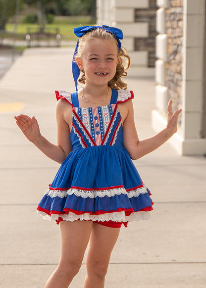 Evelyn Tunic Set - Little Miss Liberty