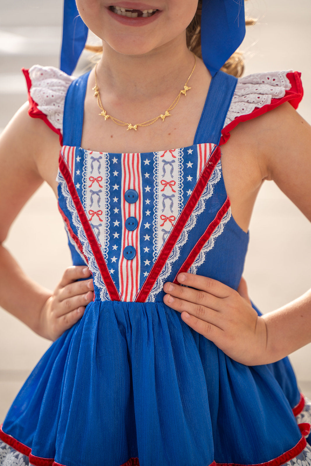 Evelyn Tunic Set - Little Miss Liberty