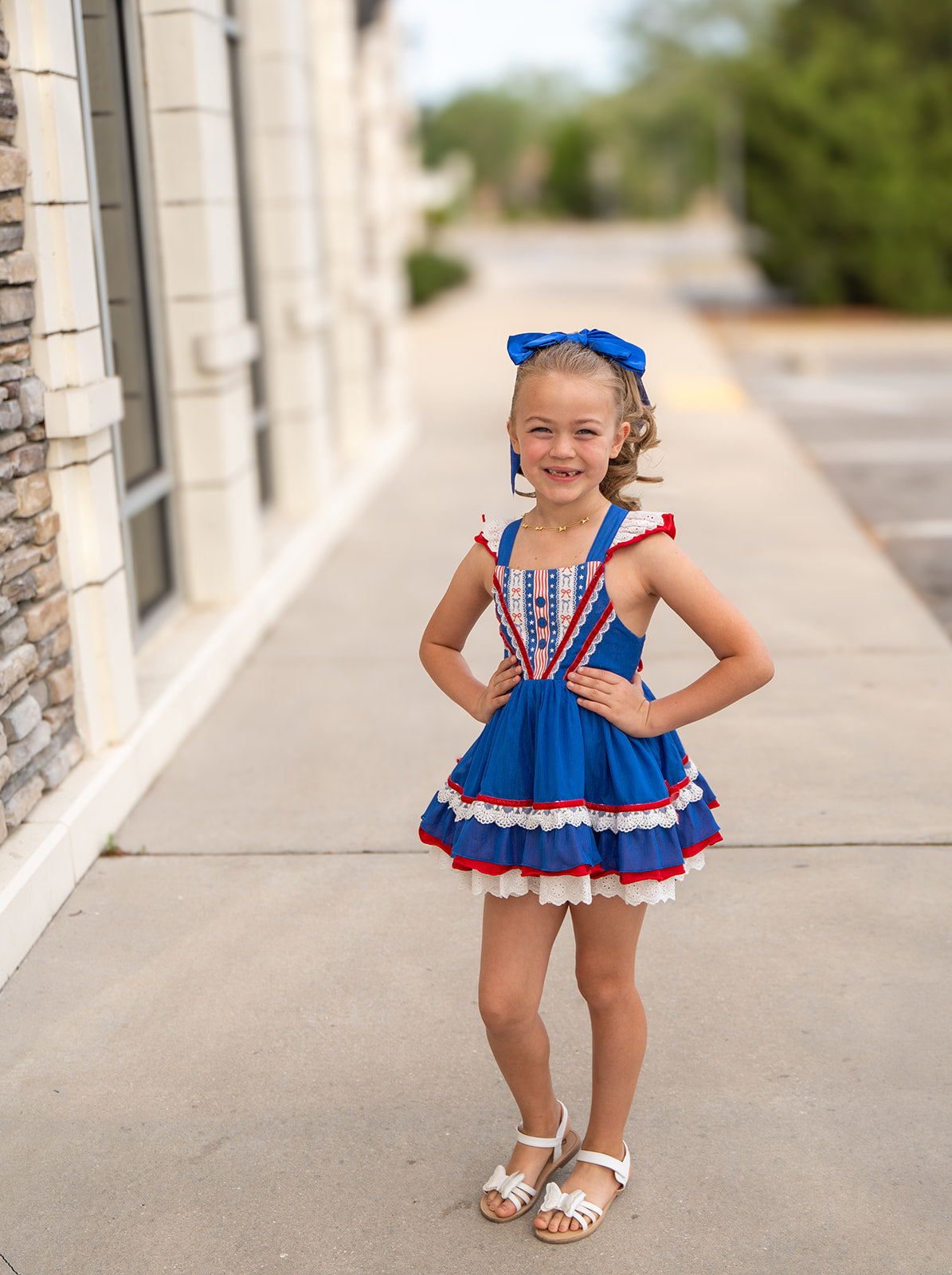 Evelyn Tunic Set - Little Miss Liberty