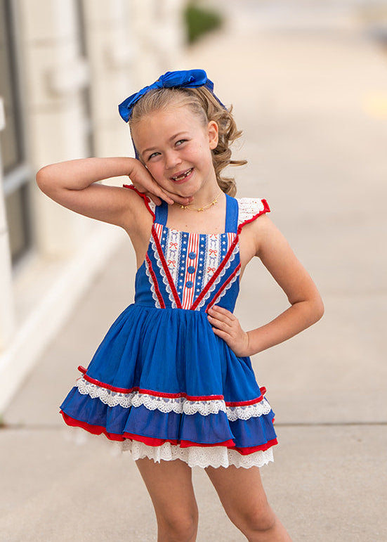 Evelyn Tunic Set - Little Miss Liberty