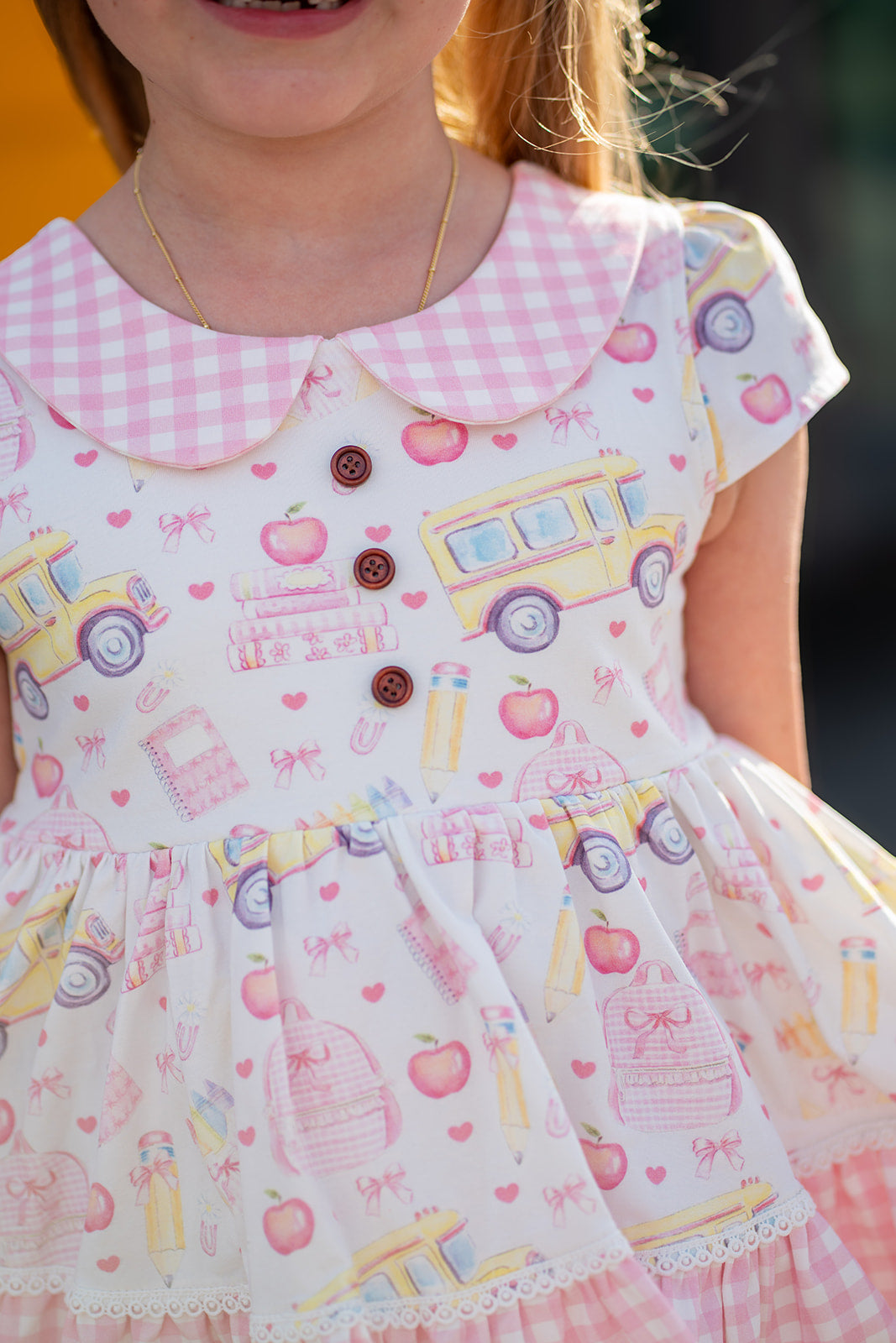 Chloe Tunic Set - Buses & Bows