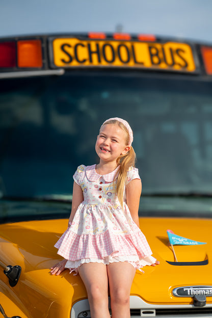 Chloe Tunic Set - Buses & Bows