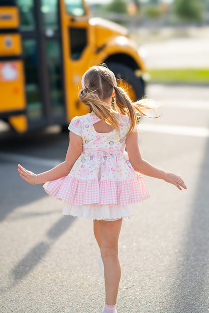 Chloe Tunic Set - Buses & Bows