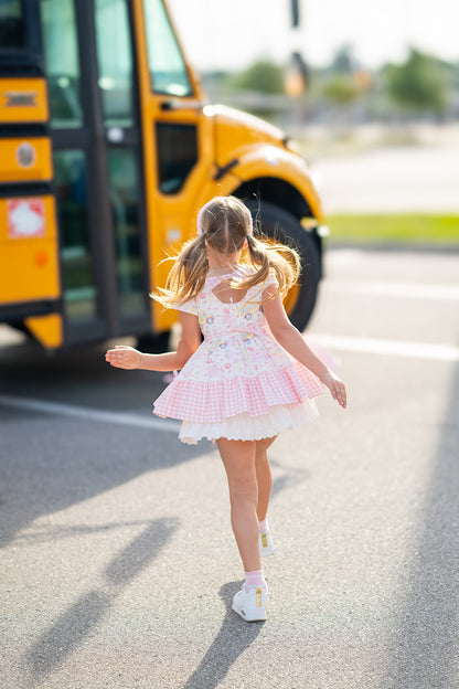 Chloe Tunic Set - Buses & Bows