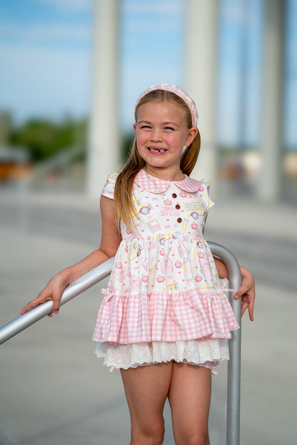 Chloe Tunic Set - Buses & Bows