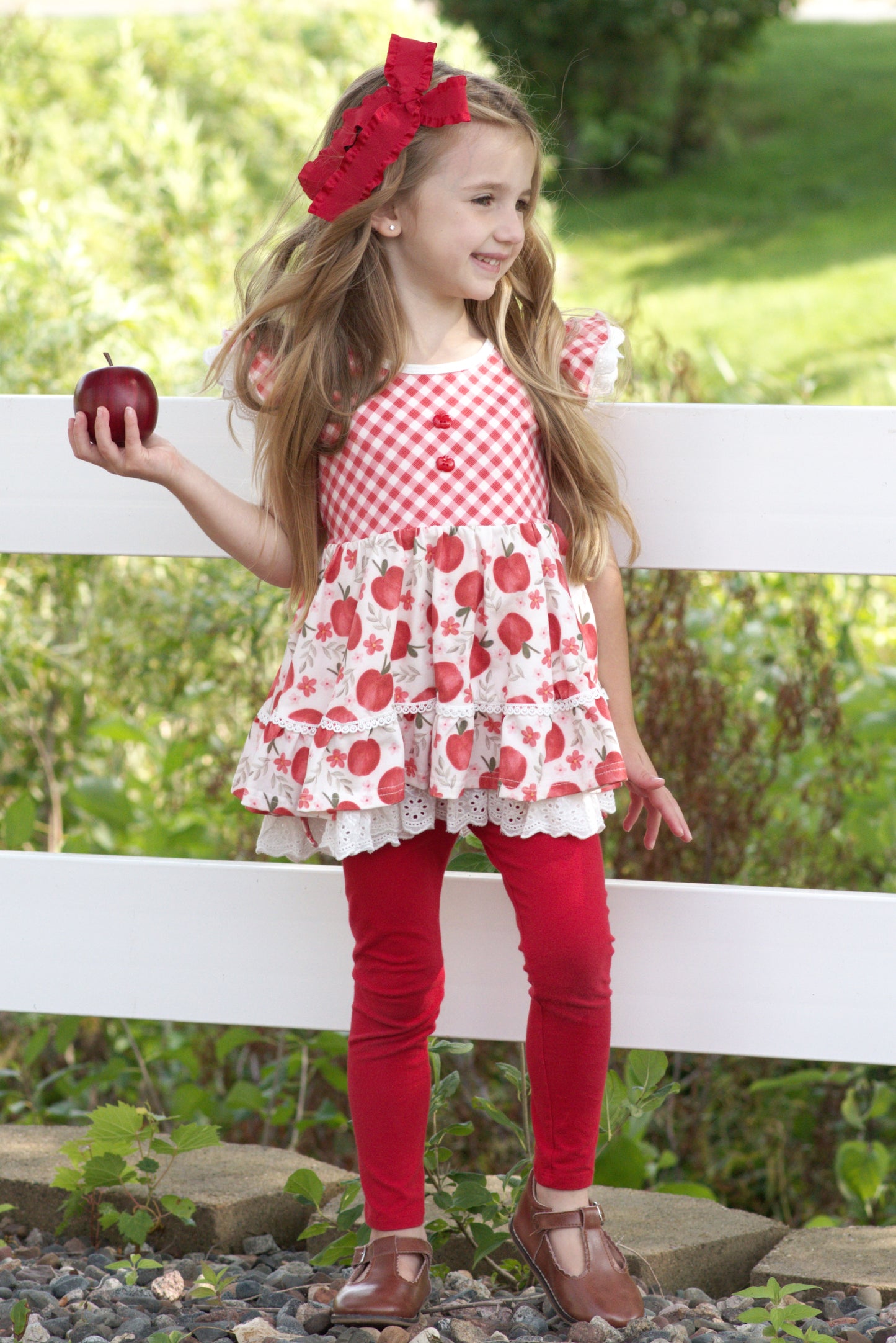 Ari Tunic Set - Autumn Apples