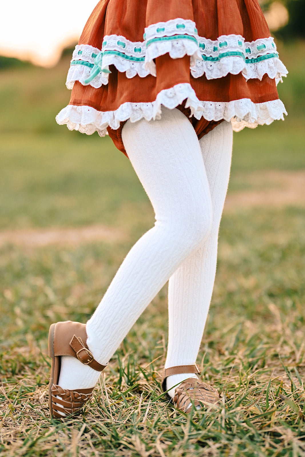 Cable Knit Tights